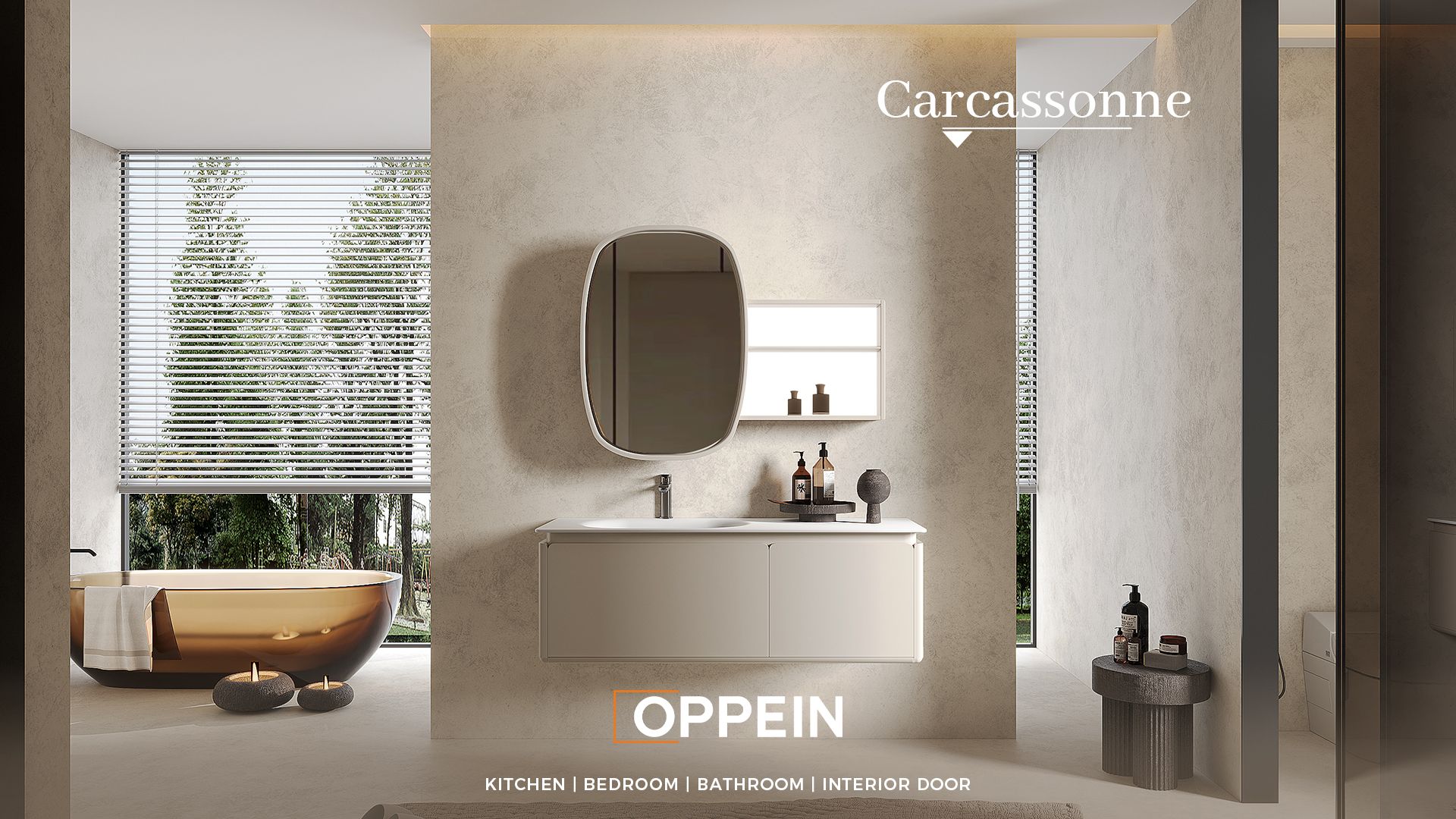 Tủ Lavabo treo tường hiện đại - Carcassonne 6 1bathroom2