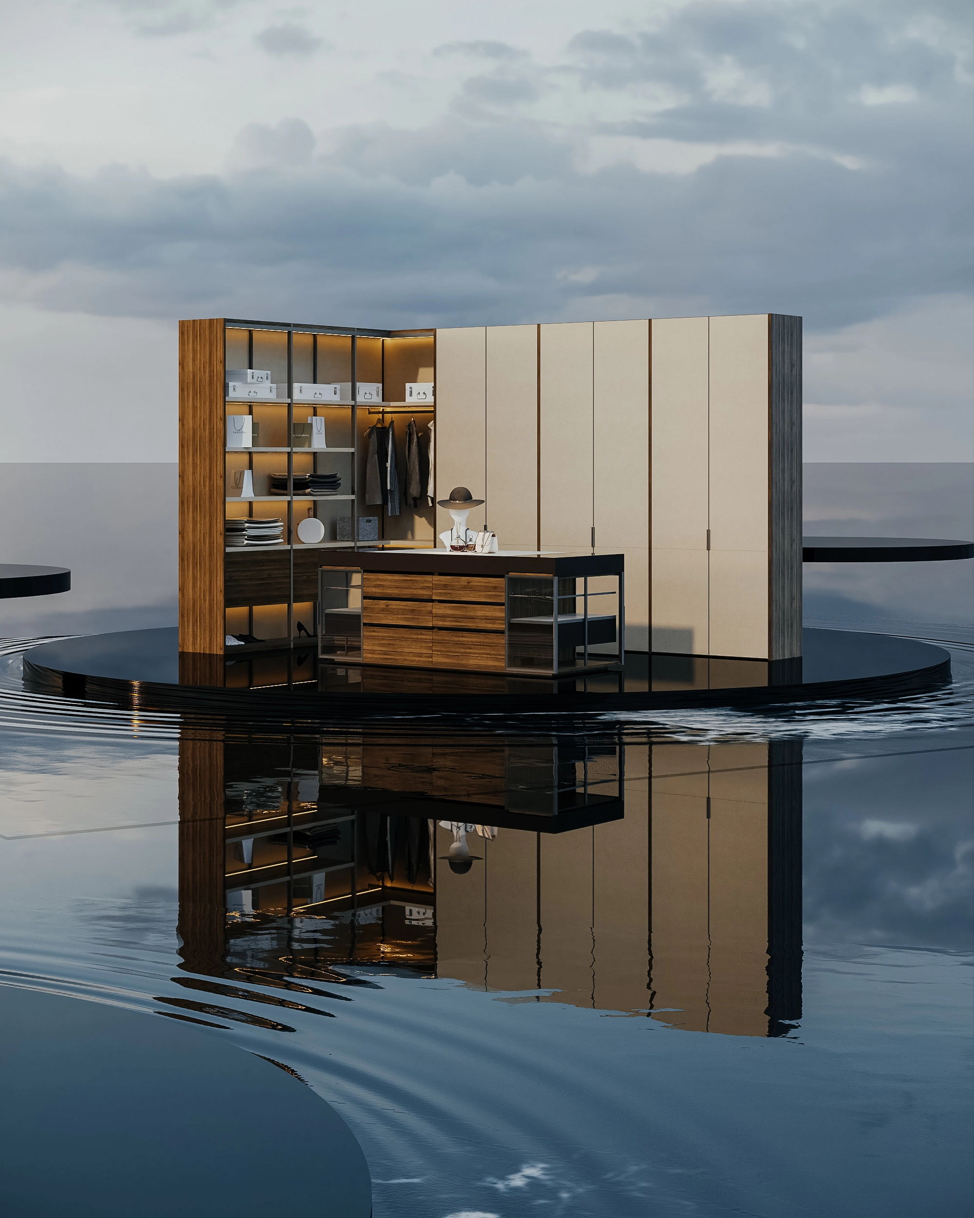 Tủ áo Area 2 Miform Area Bedroom 4